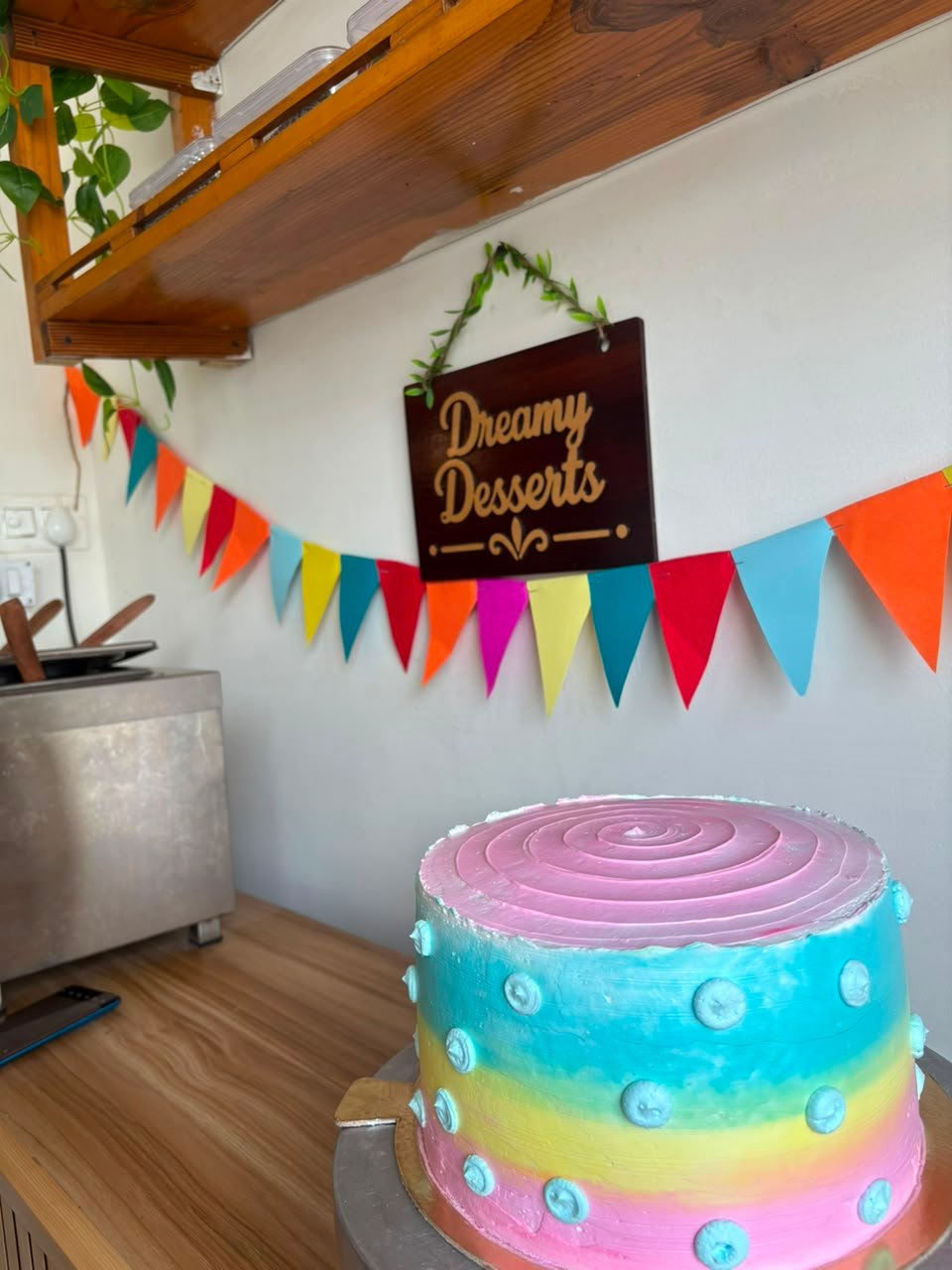 Palette of Desserts dining space
